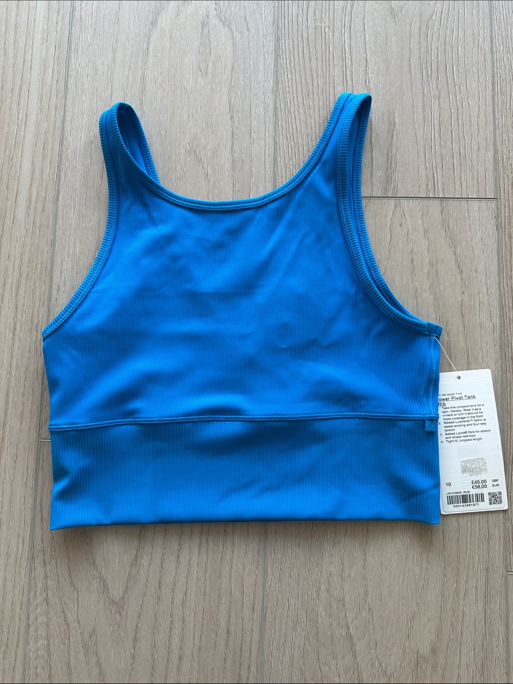 Lululemon Powe Pivot Tank Ribbes